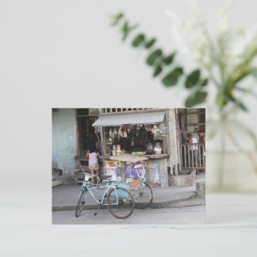 サリサリ店 ポストカード (スタンド正面)