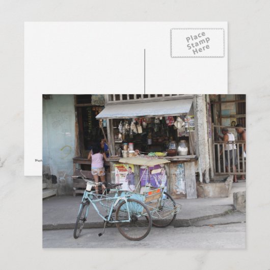 サリサリ店 ポストカード (正面/裏面)