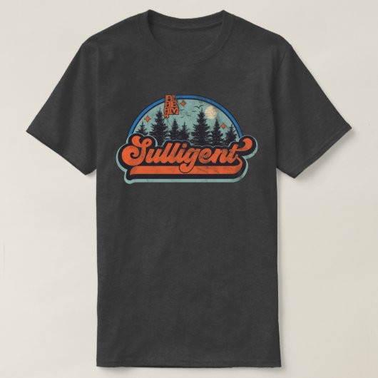 サリジェント (アラバマ州) Tシャツ (デザイン正面)