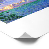 サリスガーデンズクロードモネから見られるアンティーブス ポスター (角)