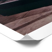 サリスベリーカの塔のために作られた大聖堂時計 ポスター (角)