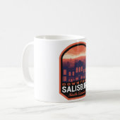 サリスベリーノースカロライナ歴史地区 コーヒーマグカップ (正面左)