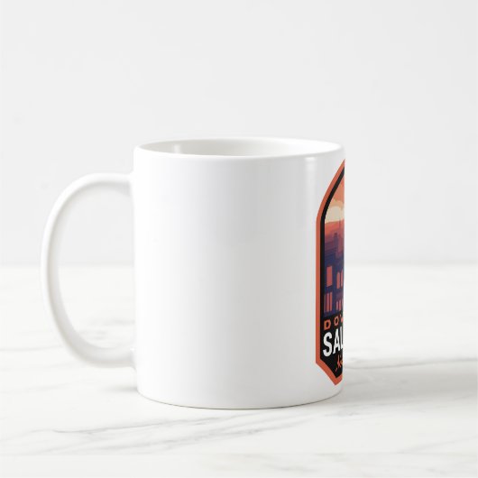 サリスベリーノースカロライナ歴史地区 コーヒーマグカップ (左)