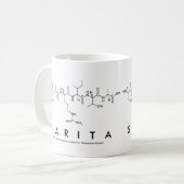 サリタペプチド名mug コーヒーマグカップ (正面左)