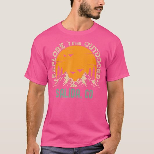 サリダコロラドエクスプロアアウトドア Tシャツ (正面)