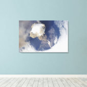 サリチョフ火山の噴火 キャンバスプリント (インサイチュ (ウッドフロア))