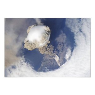 サリチョフ火山の噴火 フォトプリント