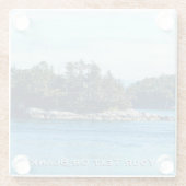 サリッシュ島 ガラスコースター (裏面)