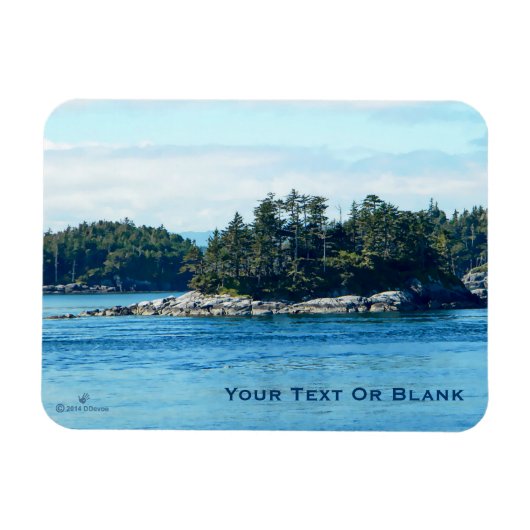 サリッシュ島 マグネット (横)