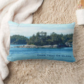 サリッシュ島 ランバークッション (ブランケット)