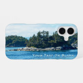 サリッシュ島 iPhone 16ケース (裏面横)