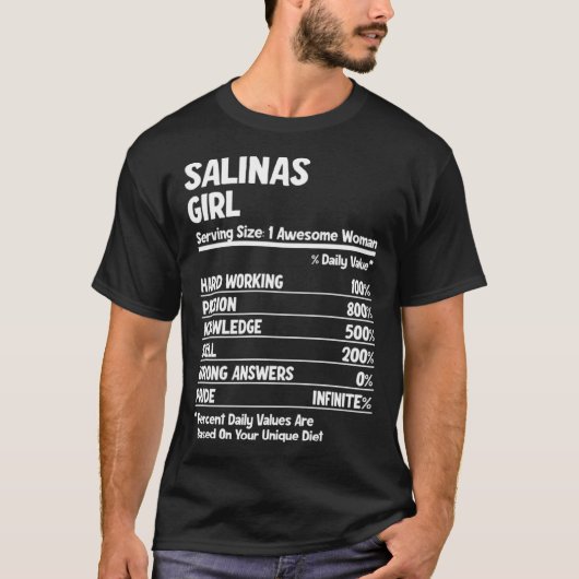サリナス・ガール Tシャツ (正面)