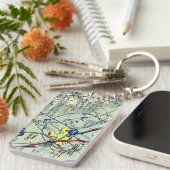 サリナ空港図/タクシー図 キーホルダー (正面右)