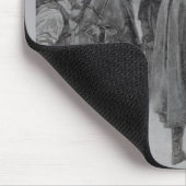 サリバンにニュースを持って来ているポール・リビア マウスパッド (コーナー)