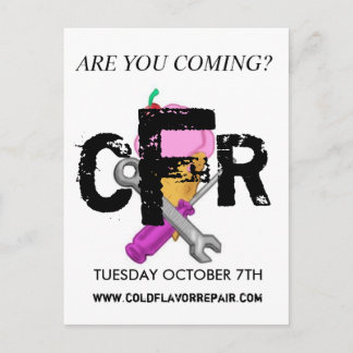 サリバンホール10/07/08 2.0 -カスタマイズ インビテーションポストカード