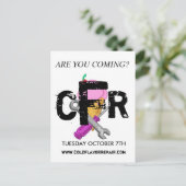 サリバンホール10/07/08 2.0 -カスタマイズ インビテーションポストカード (スタンド正面)