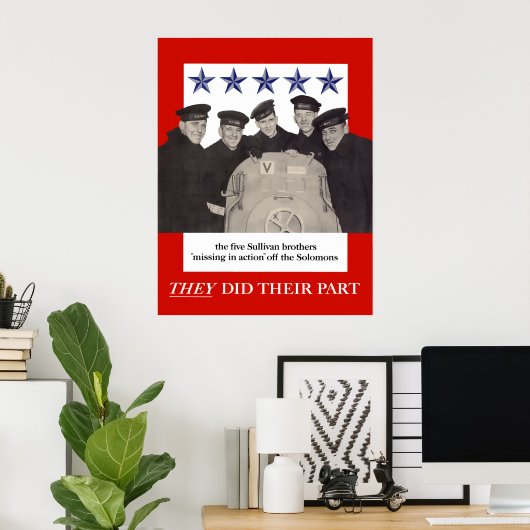 サリバン兄弟 ポスター (ホームオフィス)