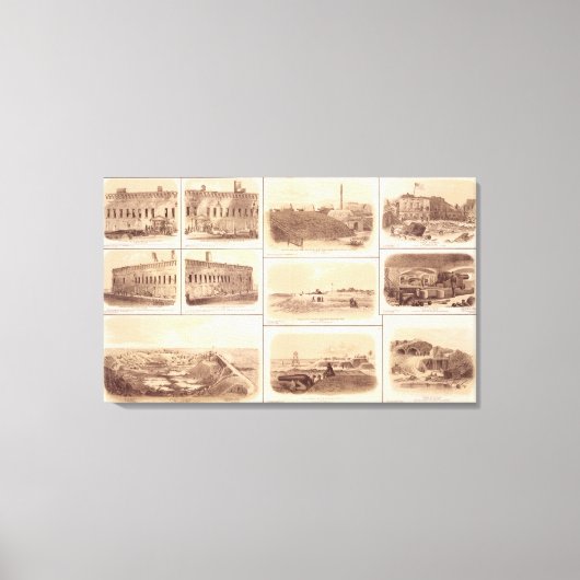 サリバン島フォーツサマー&モールトリ キャンバスプリント (正面)