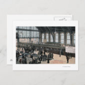 サリバン・スクエア駅の内部 ポストカード (正面/裏面)