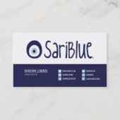 サリブルー |名刺2 名刺 (正面)