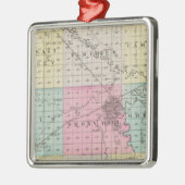 サリン郡、カンザス メタルオーナメント (左)