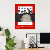 サリヴァン兄弟 – 彼らは彼らの役割を果たした ポスター (ホームオフィス)