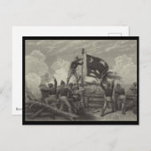 サリヴァン島の戦い ポストカード (正面/裏面)