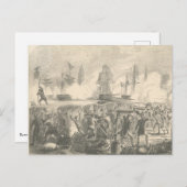 サリヴァン島の戦い, 1776 ポストカード (正面/裏面)