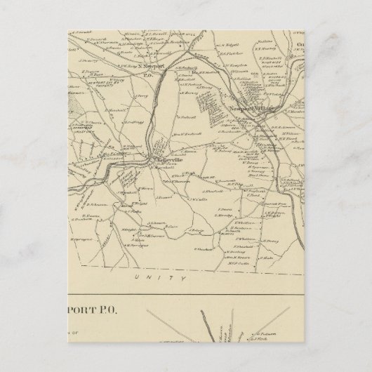 サリヴァン・ニューポート ポストカード (正面)