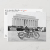 サリーと彼女ハーレー ポストカード (正面/裏面)