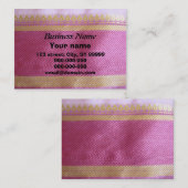 サリーのボーダー 名刺 (正面/裏面)