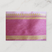 サリーのボーダー 名刺 (裏面)