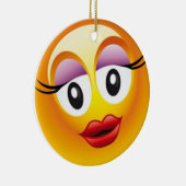 サリーの幸せな喜び セラミックオーナメント (右)