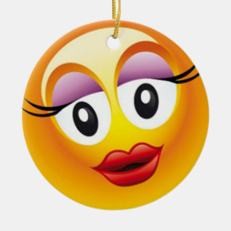 サリーの幸せな喜び セラミックオーナメント