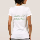 サリーの緑 Tシャツ (裏面)