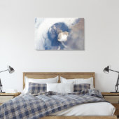 サリーチェフ火山の噴火2 キャンバスプリント (インサイチュ (寝室))