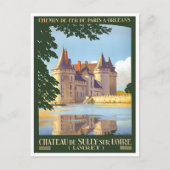 サリーフランスヴィンテージ旅行はがき ポストカード (正面)