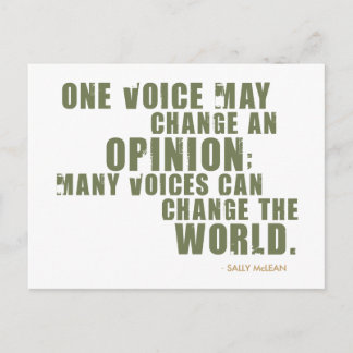 サリーマクリーン引用文 ポストカード