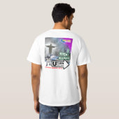 サリーラテンアメリカのまわりのペンギンCC Tシャツ (裏面フル)