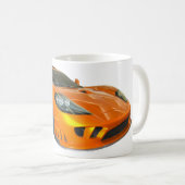 サリーンスポーツカーマグ コーヒーマグカップ (正面右)