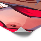 サリー顔 ポスター (角)