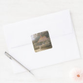 サリー、ブラックウッドの下のヴァレウッドファーム スクエアシール (封筒)