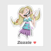 サリー・ランチンソン・ステッカー シール (シート)