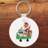 サリー・ワゴン キーホルダー (正面)