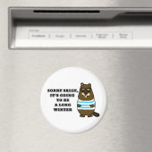 サリー、長い冬 マグネット (インサイチュ (食洗機))