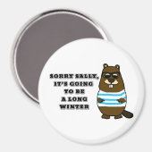 サリー、長い冬 マグネット (正面/裏面)