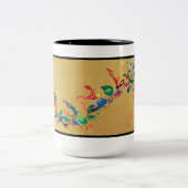 サリーRayn: ドラゴンの春1のマグ ツートーンマグカップ (中央)