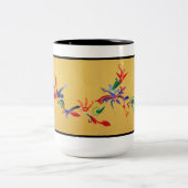 サリーRayn: ドラゴンの春2のマグ ツートーンマグカップ (中央)