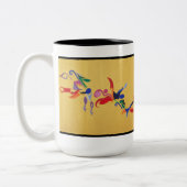 サリーRayn: ドラゴンの春2のマグ ツートーンマグカップ (左)