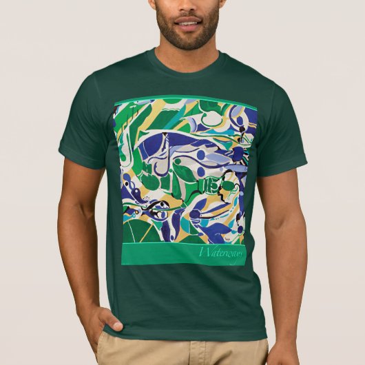 サリーRayn: 水路のTシャツ Tシャツ (正面)